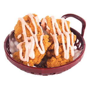DEEP FRIED CHICKEN WITH MENTAIKO MAYO
