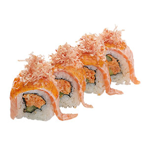 SPICY DOUBLE SALMON ROLL