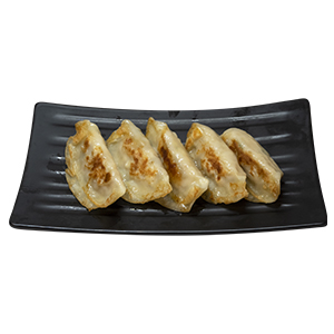 CHICKEN AND SHRIMP GYOZA